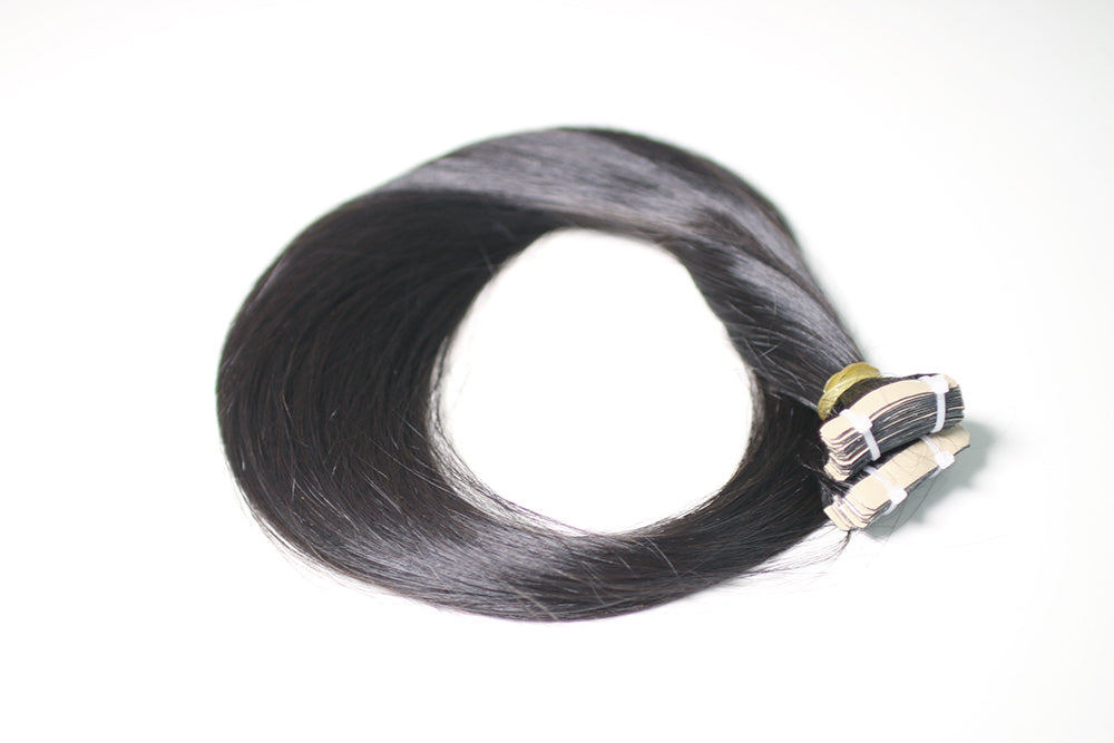 Silky Straight Tape-In Extensions